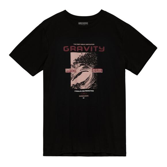 Florence Marine X Black Gravity Organic Garment Dyed T Shirt New M Short Sleeve - Picture 1 of 8